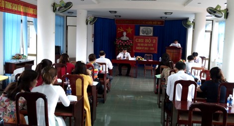 Chi bộ 2 thuộc Đảng bộ Sở Tư pháp tổ chức thành công Đại hội nhiệm kỳ 2022 – 2025