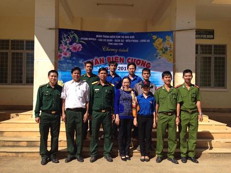Công tác Đoàn với chương trình hoạt động “Xuân biên cương”