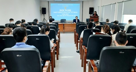 Sở Tư pháp tỉnh Kon Tum tổ chức Hội nghị triển khai công tác tư pháp năm 2022