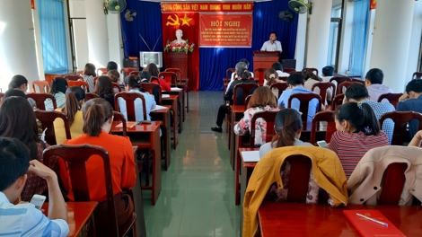 Đảng ủy Sở Tư pháp tổ chức Hội nghị học tập, quán triệt Nghị quyết