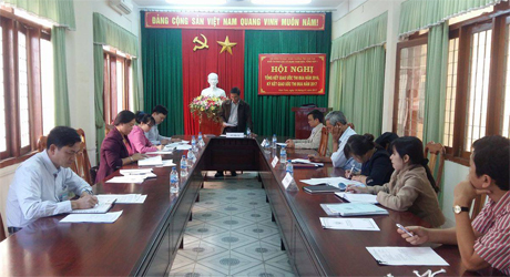 Tổng kết phong trào thi đua Khối  các cơ quan Tham mưu tổng hợp I