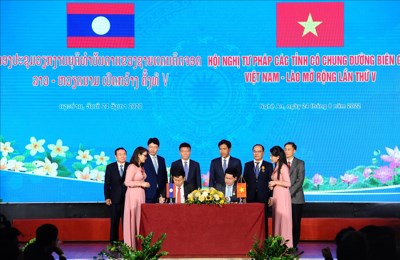 Kế hoạch triển khai Kết luận Hội nghị Tư pháp các tỉnh có chung đường biên giới Việt Nam - Lào mở rộng lần thứ năm
