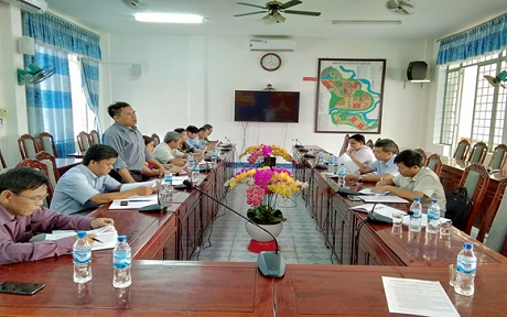 Kiểm tra tình hình tổ chức và hoạt động của Hội đồng phối hợp PBGDPL huyện Đăk Glei và Ngọc Hồi
