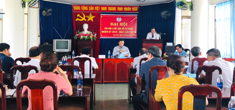 Chi hội Luật gia Sở Tư pháp tổ chức thành công Đại hội nhiệm kỳ 2019 - 2024