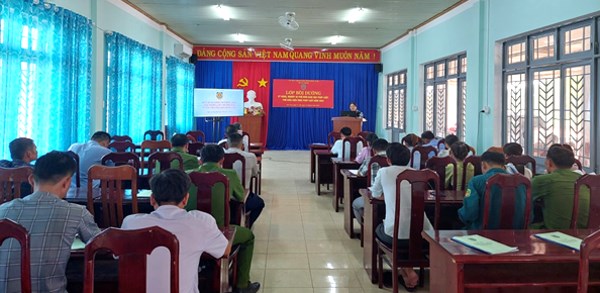 Sở Tư pháp tổ chức Lớp bồi dưỡng kỹ năng, nghiệp vụ phổ biến, giáo dục pháp luật cho đội ngũ tuyên truyền viên pháp luật trên địa bàn huyện Ia H'drai