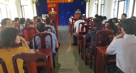 Đảng ủy Sở Tư pháp tổ chức Hội nghị học tập chuyên đề năm 2019