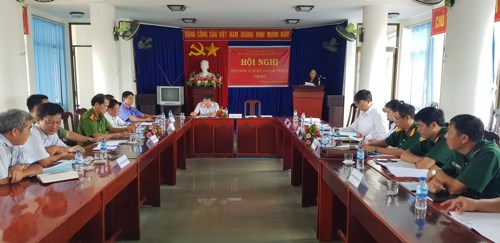 Hội nghị phát động và ký kết giao ước thi đua các cơ quan Khối Nội chính năm 2019