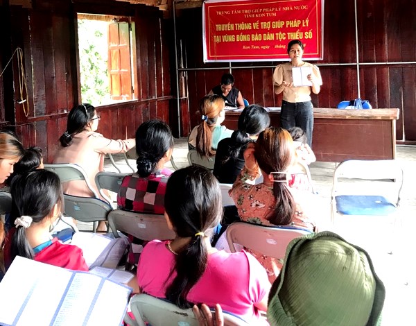 Kết quả 06 tháng đầu năm 2023 công tác truyền thông về trợ giúp pháp lý trong Chương trình mục tiêu quốc gia phát triển kinh tế- xã hội vùng đồng bào DTTS và miền núi.
