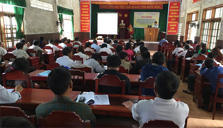 Tổ chức hội nghị phổ biến thỏa thuận người di cư tự do và kết hôn không giá thú trong vùng biên giới Việt Nam – Lào và các quy định pháp luật có liên quan