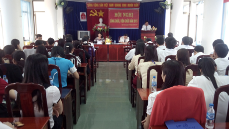 Tổ chức Hội nghị công chức, viên chức năm 2015.