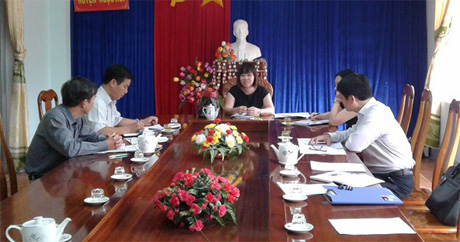 Làm việc với đoàn công tác Cục Hộ tịch, Quốc tịch, Chứng thực – Bộ Tư pháp về tình hình người di cư tự do và kết hôn không gia thú trong vùng biên giới Việt Nam - Lào
