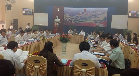 Tổng kết công tác thi đua năm 2014 của khu vực thi đua khối cơ quan Tư pháp các tỉnh duyên hải Miền Trung - Tây Nguyên.