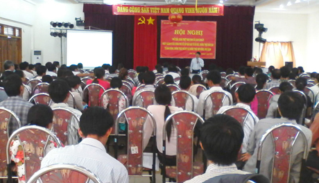 Tổ chức Hội nghị phổ biến, quán triệt Nghị định số 23/2015/NĐ-CP ngày 16/02/2015 của Chính phủ.