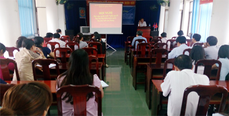 Đảng ủy Sở Tư pháp tổ chức Hội nghị học tập, quán triệt, tuyên truyền Nghị quyết Đại hội đại biểu toàn quốc lần thứ XII của Đảng