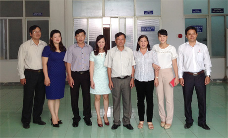 Kiểm tra công tác thi đua, khen thưởng tại Sở Tư pháp tỉnh Quảng Ngãi.