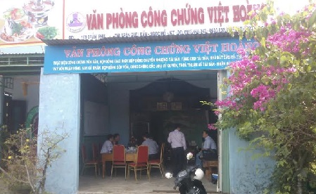 Kết quả hoạt động năm 2014 của Văn phòng công chứng Việt Hoàng.